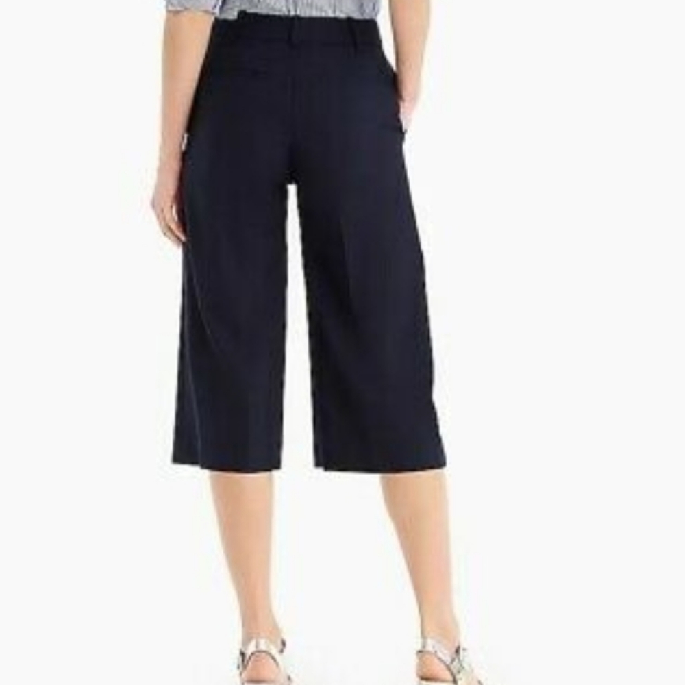 J.CREW NAVY WOMEN'S CULOTTES SIZE 2